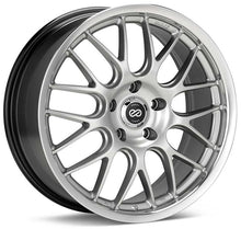Load image into Gallery viewer, Enkei Lusso 18x8 40mm Offset 5x120 Bolt Pattern Black w/ Machine Lip Wheel