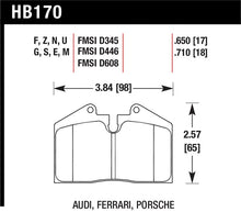 Load image into Gallery viewer, Hawk 79-99 Porsche 911 / 86-95 Porsche 928 / 86-94 Porsche 944 Turbo DTC-60 Race Rear Brake Pads