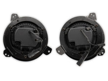 Load image into Gallery viewer, Raxiom 18-22 Jeep Wrangler JL/JT Axial 9-Inch LED Headlights w/RGB Halo- Black Housing (Clear Lens)