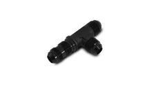Load image into Gallery viewer, Vibrant -10AN Bulkhead Adapter Tee on Run Fittings - Anodized Black Only