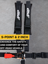 Load image into Gallery viewer, PRP 5.2 Harness with Shoulder Straps Sewn to Lap- Black