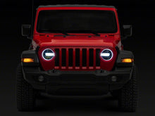 Load image into Gallery viewer, Raxiom 18-23 Jeep Wrangler JL Axial Series 9-In LED Headlights- Black Housing (Clear Lens)