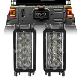 Oracle 2018+ Jeep Wrangler JL Dual Function Reverse LED Flush Taillight - Amber/White