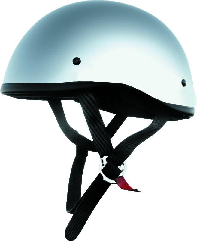 Skid Lids Original Helmet Chrome - Medium