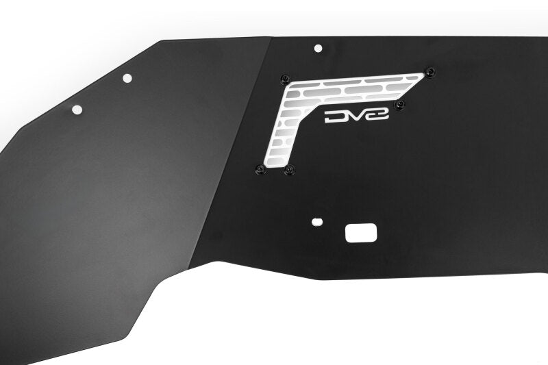 DV8 Offroad 21-25 Ford Bronco Rear Aluminum Inner Fenders - Black