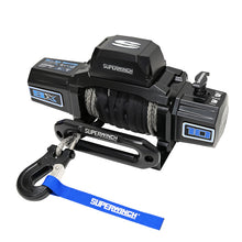 Load image into Gallery viewer, Superwinch 10000 LBS 12V DC 3/8in x 80ft Synthetic Rope SX10SR Winch - Semi Gloss Black