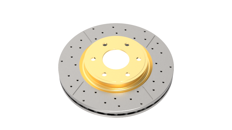 DBA 12+ Subaru/Scion BRZ/FR-S Limited&Premium (US Spec) Front Drilled & Slotted Street Series Rotor