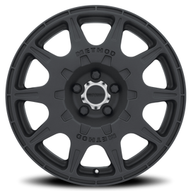 Method MR502 RALLY 17x8 +38mm Offset 5x4.5 67.1mm CB Matte Black Wheel