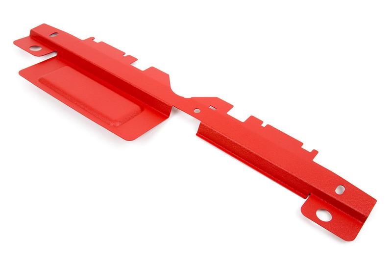 GrimmSpeed 05-09 Subaru Legacy/Outback Radiator Shroud w/Tool Tray - Textured Red