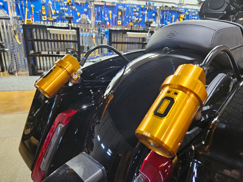 Ohlins 14-26 Harley FL Touring STX 36 Twin Blackline 13in Shocks Min 250lb- Max 575lb