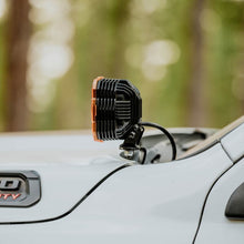 Load image into Gallery viewer, KC HiLiTES 2019+ RAM 2500/3500 A-Pillar/Ditch Light Mount - Factory HD Hood ONLY