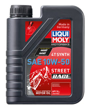 Load image into Gallery viewer, LIQUI MOLY 1L Motorbike 4T Synth SAE 10W50 Street Race