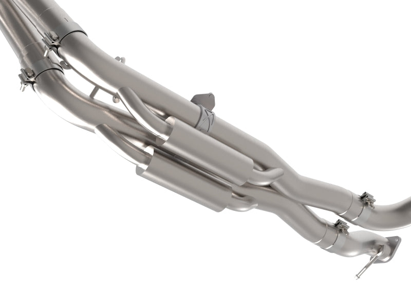 aFe 22-26 Ford Bronco V6 3.0L (tt) Vulcan Series 3in 304SS Cat-Back Exhaust System w/ Black Tips