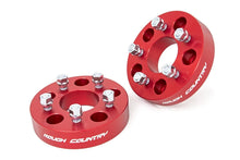 Load image into Gallery viewer, 1.5 Inch Wheel Adapters | 5x5 to 5x4.5 | Red | Jeep Wrangler JK/Wrangler Unlimited (07-18)