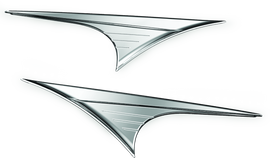 Kuryakyn Side Body Accents For Trikes Chrome