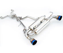 Load image into Gallery viewer, Invidia 14+ Infiniti Q50 Gemini w/ Rolled Titanium Tips Cat-Back Exhaust