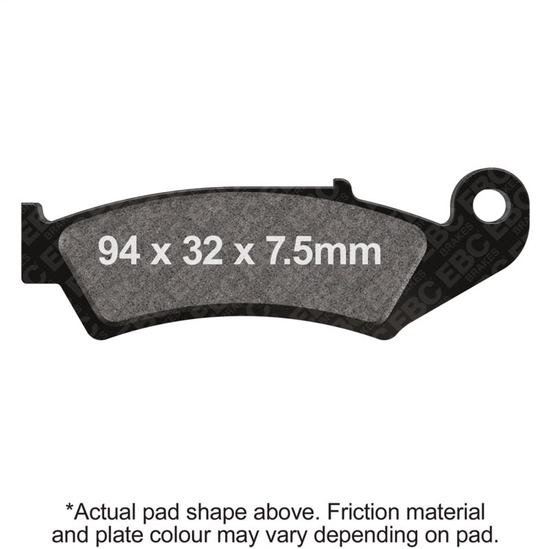 EBC 87-88 Honda CR 125 RH Front Left/Right FA-SFA-X Brake Pads