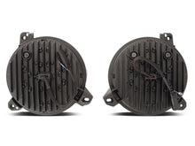 Load image into Gallery viewer, Raxiom 18-23 Jeep Wrangler JL Axial Series 9-In Angel Eye LED Headlights- Black Housing (Clear Lens)
