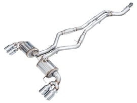 AWE Tuning 22-26 BMW M240i (G42) Touring Edition Exhaust - Chrome Silver Tips