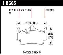 Load image into Gallery viewer, Hawk 2012-2015 Porsche Boxster DTC-60 Race Rear Brake Pads