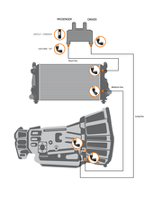 Load image into Gallery viewer, Fleece Performance 06-10 GM Duramax 6.6L LBZ/LMM Allison Transmission Cooler Lines