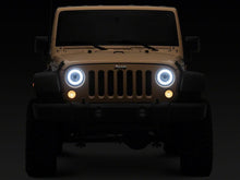 Load image into Gallery viewer, Raxiom 18-26 Jeep Wrangler JL/ 20-26 Gladiator JT HiOutput LED Hlights/Angel Eye DRL-Blk-Clear Lens