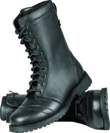 Speed and Strength Fast Times Leather Boots Black Womens Size - 7