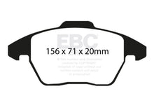 Load image into Gallery viewer, EBC 06-13 Audi A3 2.0T (Girling Rear Caliper) Bluestuff Front Brake Pads