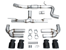 Load image into Gallery viewer, AWE Tuning 22-24 Audi 8Y S3 Track Edition Exhaust - Diamond Black Tips