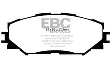 Load image into Gallery viewer, EBC 10-12 Lexus HS250h Hybrid 2.4L Bluestuff Front Brake Pads