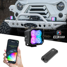 Load image into Gallery viewer, XKGlow XKmax RGBW Addressable Cube Light Kit - Driving Beam