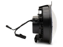 Load image into Gallery viewer, Raxiom 18-22 Jeep Wrangler JL/JT Axial 9-Inch LED Headlights w/RGB Halo- Black Housing (Clear Lens)