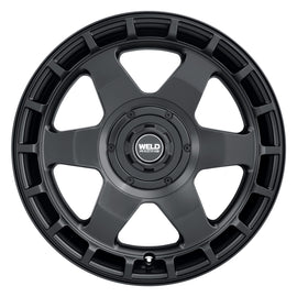 Weld Off-Road Ridge 20x9 - 6x135 / 6x139.7 BP - ET0 - 106.1mm CB - Satin Black Wheel