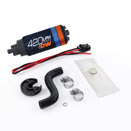 DeatschWerks DW420 Series 420lph In-Tank Fuel Pump w/ Install Kit For 85-97 Ford Mustang
