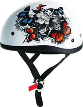 Load image into Gallery viewer, Skid Lids White Rose Original Helmet- Medium