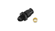 Load image into Gallery viewer, Vibrant -4AN Male to 1/4in Tube Adapter Fitting (w/ Brass Olive Insert)