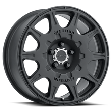 Load image into Gallery viewer, Method MR502 RALLY 17x8 +38mm Offset 5x4.5 67.1mm CB Matte Black Wheel