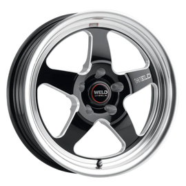 Weld 17x10 Ventura Drag 5x114.3 ET49 BS 7.42 Gloss BLK MIL DIA 78.1