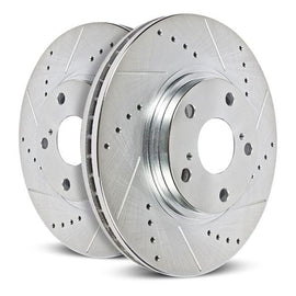 Power Stop 22-23 Hyundai Elantra N Front Drilled & Slotted Rotor (Pair)
