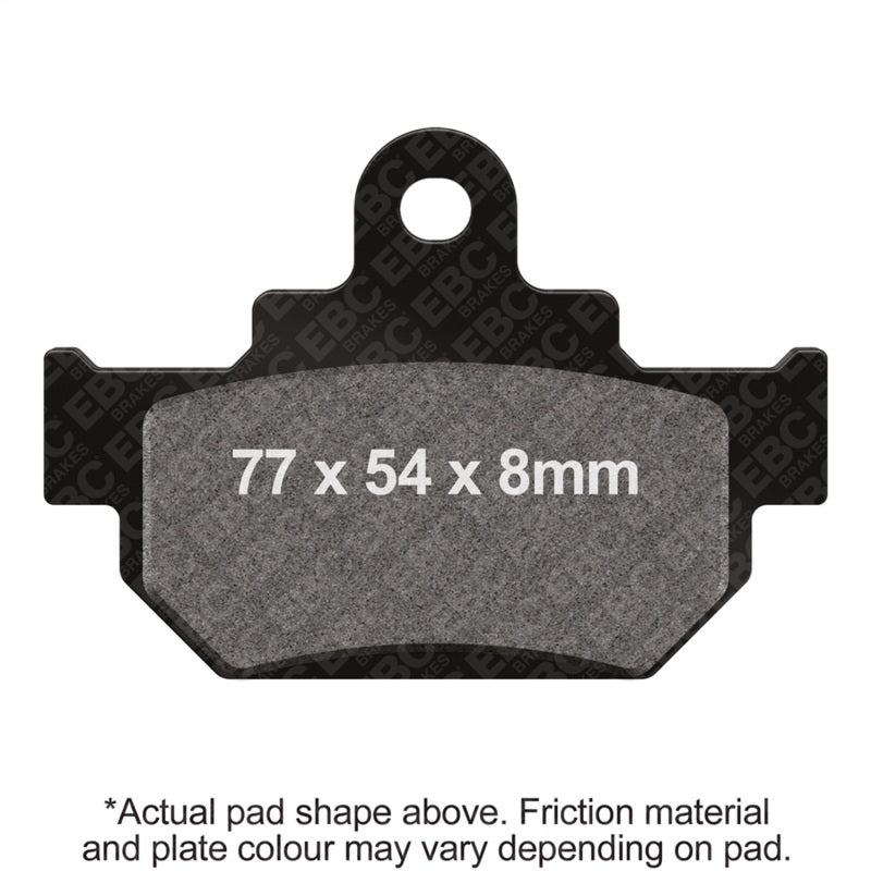 EBC 86-88 Suzuki LS 650 Savage Front Left/Right Semi-Sintered V Brake Pads