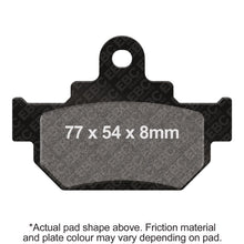Load image into Gallery viewer, EBC 86-88 Suzuki LS 650 Savage Front Left/Right Semi-Sintered V Brake Pads