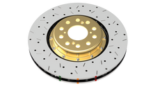 Load image into Gallery viewer, DBA 05-12 Corvette C6 w/Z06 pkg Front Drilled &amp; Slotted 5000 Series 2 Pc Rotor w/ Black Ha