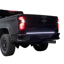 Load image into Gallery viewer, Putco 2024 Chevrolet Silverado HD/ GMC Sierra HD 60In Direct Fit Red Blade Kit Tailgate Bars