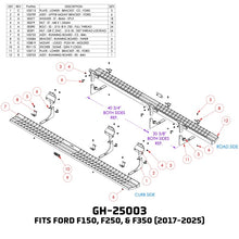 Load image into Gallery viewer, Gen-Y 17-24 Ford F-150/F-250/F-350 Crew Cab Running Boards