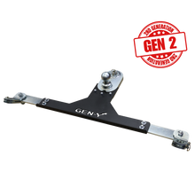 Load image into Gallery viewer, Gen-Y Dodge/RAM GoosePuck II 5in Offset Ball Puck Mount &amp; 25K Towing w/Safety Chain Anchors