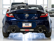 Load image into Gallery viewer, AWE Tuning Subaru BRZ/ Toyota GR86/ Toyota 86 Track Edition Cat-Back Exhaust- Chrome Silver Tips