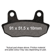 Load image into Gallery viewer, EBC 1982 Honda CB 450 T Hawk Front Left/Right FA-SFA-X Brake Pads