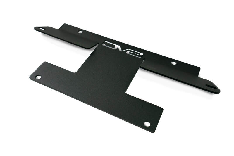 DV8 Offroad 21-22 Ford Bronco Factory Front Bumper License Relocation Bracket - Front