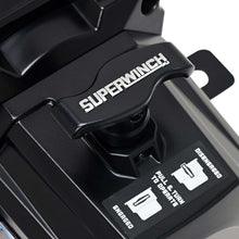 Load image into Gallery viewer, Superwinch 10000 LBS 12V DC 3/8in x 80ft Synthetic Rope SX10SR Winch - Semi Gloss Black
