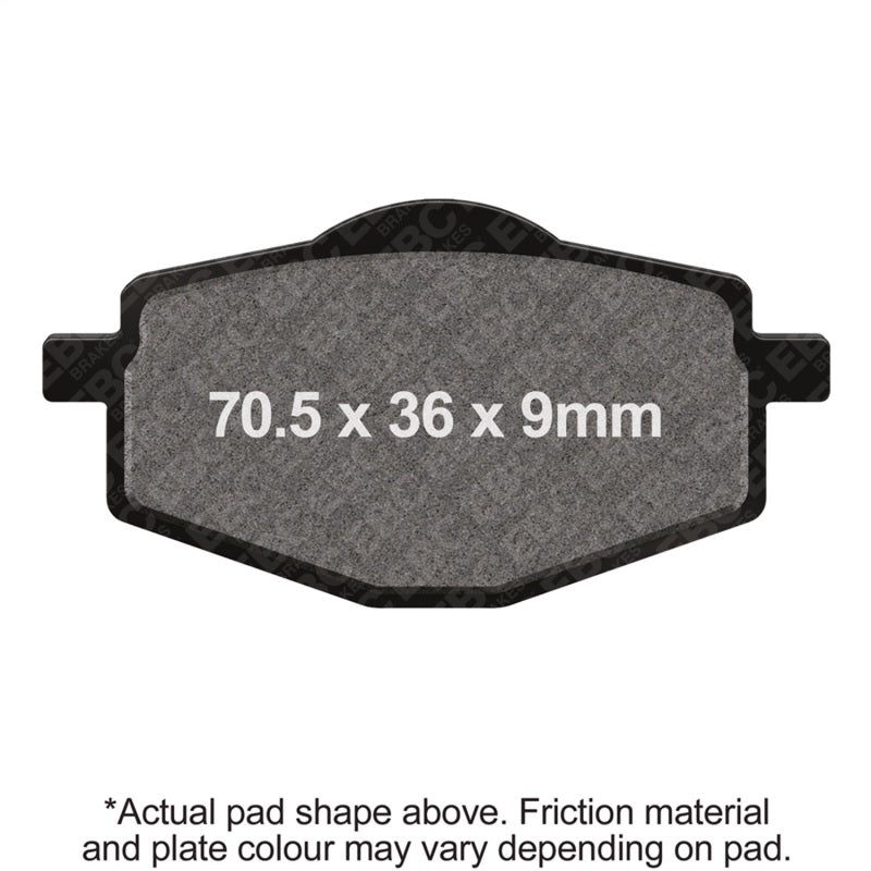 EBC 90-92 Yamaha RT 180 Front Left/Right R Series Sintered Brake Pads